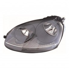 Volkswagen Golf 2003-2009 Grey Inner Halogen Head Lamp Unit Passenger Side